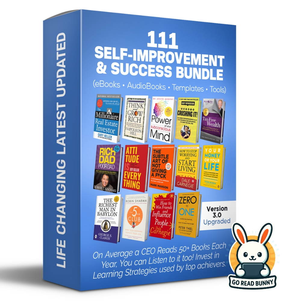 The Ultimate Self Development Resources Kit! Handpicked 100+ AudioBooks & eBooks Immediate Access In Google Drive